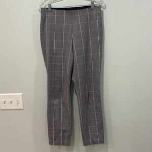 a new day Gray Plaid Dress Pants